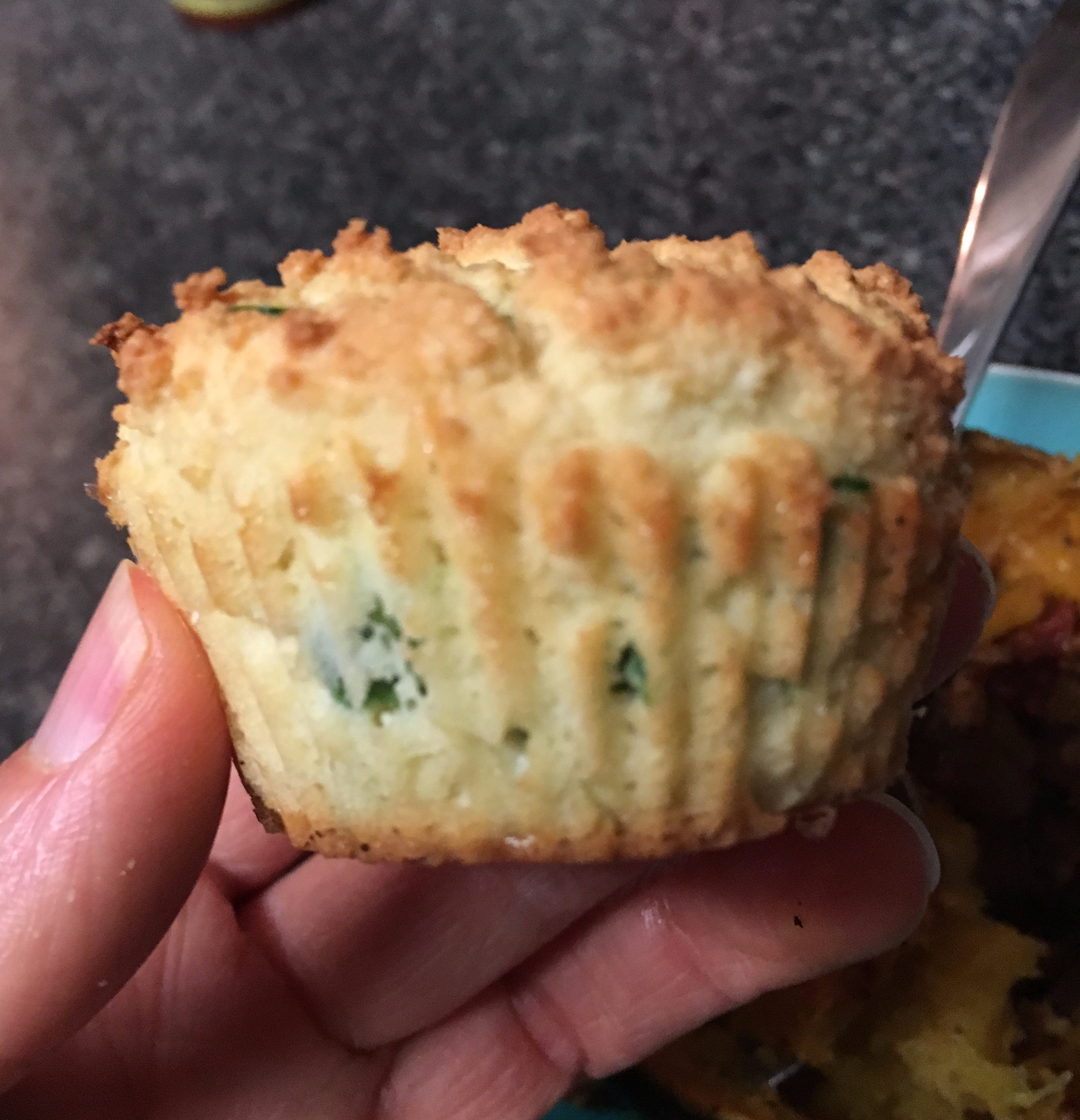 Grain free "corn bread"