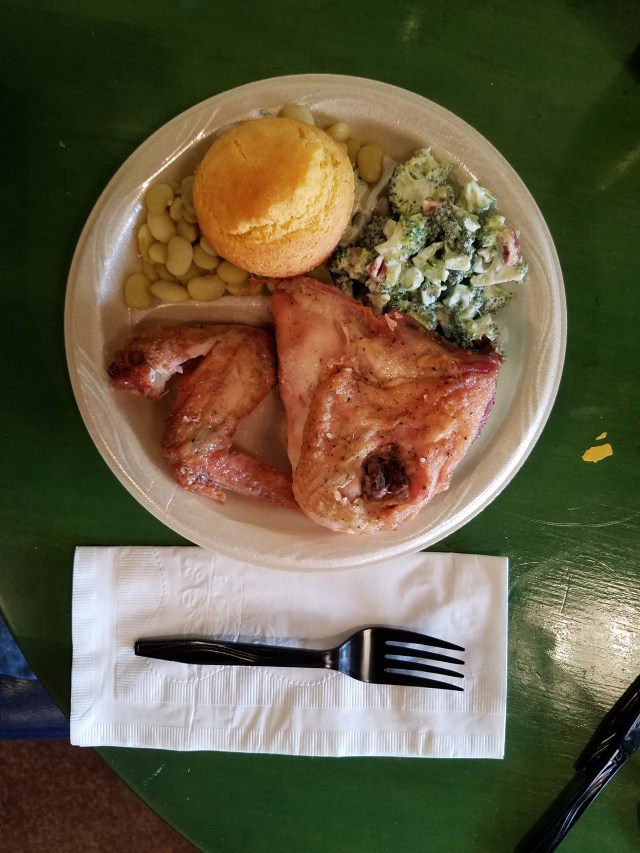 Roasted Chicken Lunch